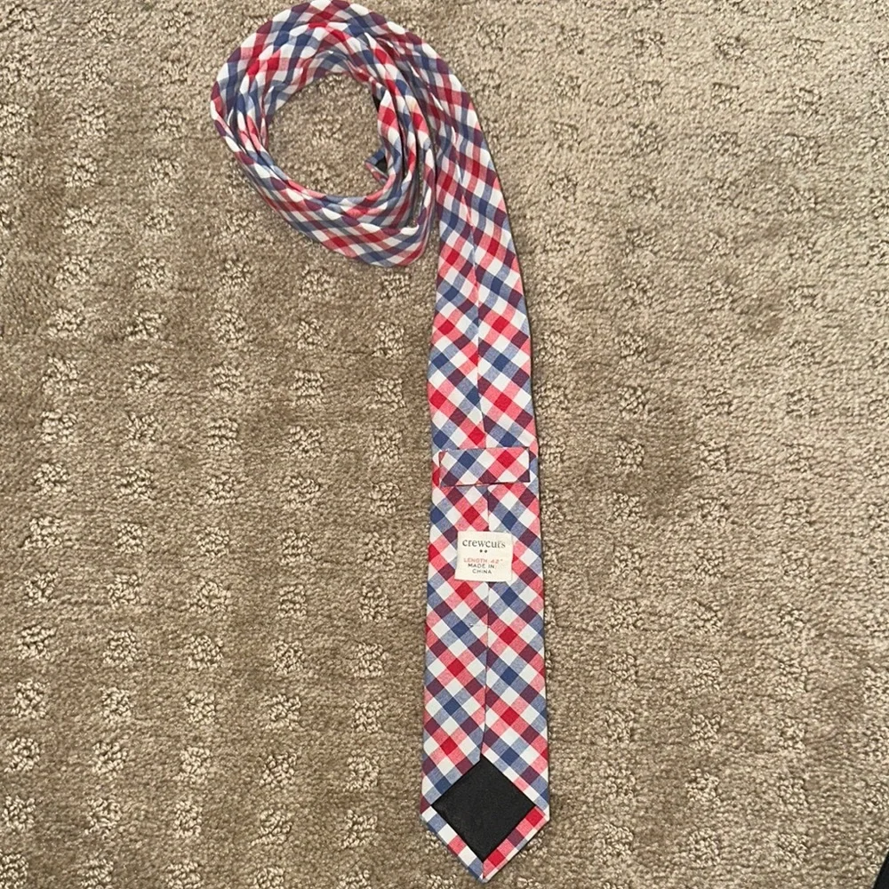 Crewcuts Vibrant Checkered Silk Tie
